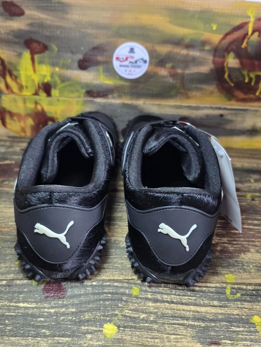 Puma‎ Men A$AP ROCKY Mostro Sneakers Black/Desert Dust FUR 406497-01 Sz 9.5 New